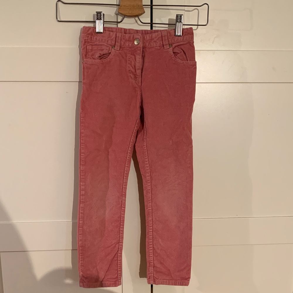Petit Bateau Soft Pink Corduroy Trousers
